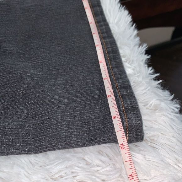 French Cuff Gray Jeans - Picture 10 of 11